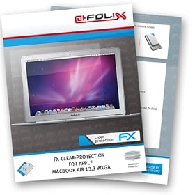atFoliX FX-Clear Ecran-Protecteur pour Apple MacBook Air 13,3 WXGA - Ultra-clair et � rev�tement dur! La plus haute qualit� - Made in Germany!