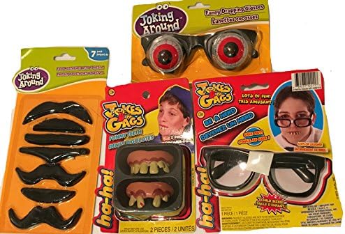 Joking Around Gag Prank Bundle of 4 Pieces