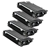 (4 Pack) Brother TN350 Compatible Black Toner Cartridge