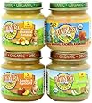 Earth's Best Organic Stage 2, Favorite Fruits Variety Pack, 12 Count, 4 Ounce Jars