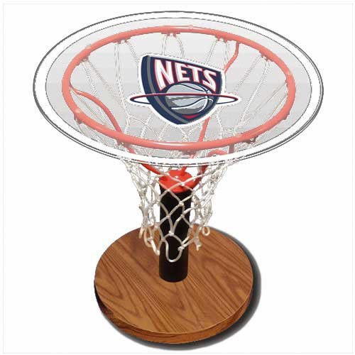 New Jersey Nets NBA Basketball Sports Table