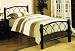 Full Size Metal Bed in Espresso Finish