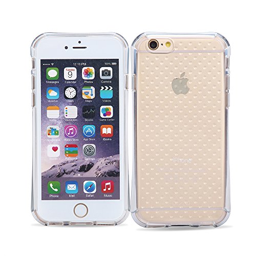 DLAND iPhone 6 Case, Dland Comprehensive Protection iphone 6 (4.7 inch) Slim Bumper Case with Soft Flexible TPU material (Clear)