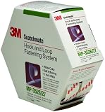 3M Scotchmate Hook and Loop Fastening System, White, 1-Inch-by-4.9-Yards #MP-3526N/MP3527N
