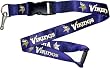 Minnesota Vikings Lanyard Keychain