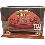 Caseworks New York Giants Wood Finished Acrylic Display Case