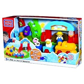 Megabloks - 06612U - Jeu de construction - Play'n Go - Musical Train