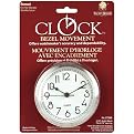 Bezel Clock Movement - Silver (3-1/8")