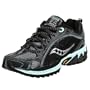 Saucony Women's ProGrid  Xodus Running Shoe,Black/Grey/Aqua,11 M