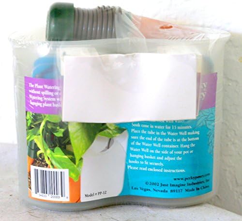 Perky Posey Premium Version Plant Watering System With Reservoir