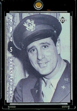 1994 Upper Deck The American Epic # 54 Hank Greenberg Detroit Tigers Baseball Card