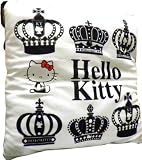 Hello Kitty Crown White Pillow w/ Lace 71092IMAGE