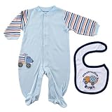Construction Zone Sleep N Play & Bib, 6-9 months