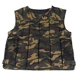 WELL Fire Combat Tactical Vest Camo Airsoft Gun Accessory