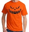 Jack O' Lantern Face Halloween Novelty T Shirt