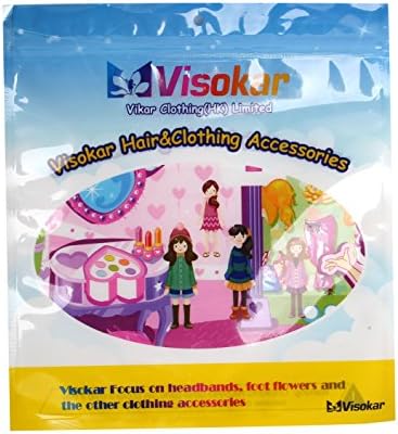 Visokar® Baby's Stretchy Hair Hoops Headbands and Adorable Girl's Hair Bows