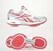 Reebok 'EasyTone Inspire' Walking Shoe Style# V58397 (7, STEEL/PURE SILVER/INDIAN MAGENTA/WHITE)