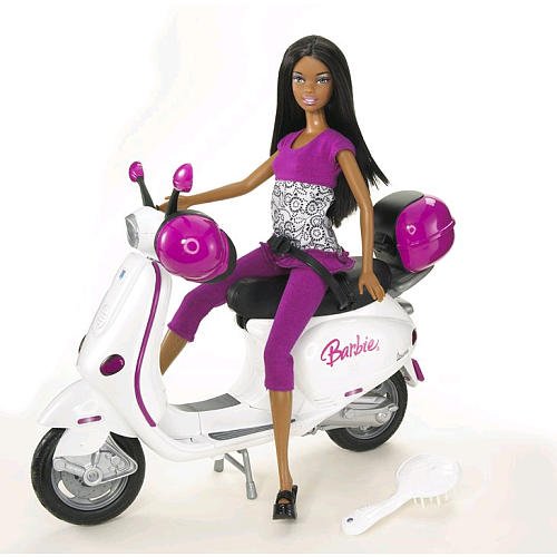Barbie Pink Vespa - Teresa Doll
