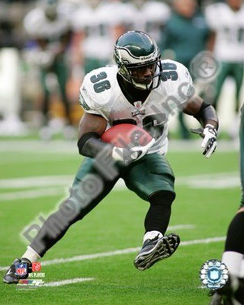 Brian Westbrook 2008 Action - Licensed Photo by PhotoFile (8x10)