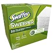 Swifter Duster/Mop Refill, White, 32 Sheets/Box PGT33407
