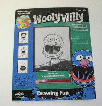 Childrens Toyshop  Toys : Sesame Street Wooly Willy - Grover Drawing Fun