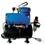 Paasche D3000R 1/8 HP Compressor with Tank, Regulator and Moisture Trap