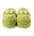 Fuzzy Feet Frog Novelty Fun Slippers