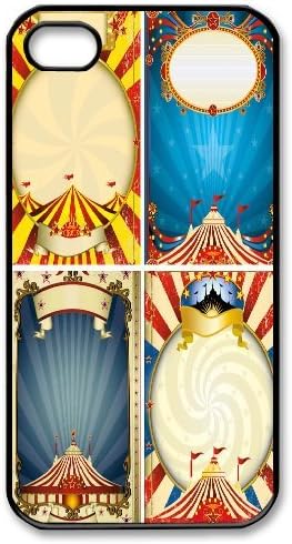 IPhone 4/4s Case Circus Frame Posters, IPhone 4/4s Case Circus, [Black]