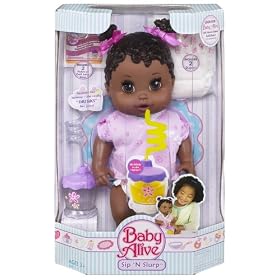 Baby Alive Sip and Slurp - African American