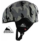 Cox Swain Titanium Series Ski-/ Snowboardhelm SURPREME, Farbe: Snow Camo, Größe: M