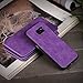 Galaxy Note 5 Case, Note 5 Case iNNEXT Note 5 Wallet Case Premium PU Leather Folio Book Style Multiple Card Slots Cash Pocket with Magnetic Closure Case Cover for Samsung Galaxy Note 5 (Purple)