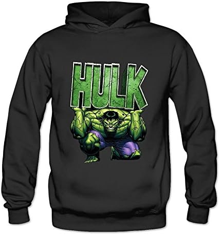 IHoo Women Hulk Marvel Illuminati Hoodie Black M