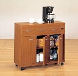 カウンターワゴン80 ブラウン