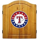 Arizona Diamondbacks Dart Board Cabinet & Bristle Dartboard Set