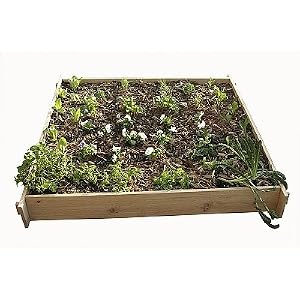 5 Ft. x 5 Ft. Raised Container Garden Box; Shaker Style by 