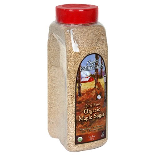 Coombs Family Farms 100% Organic Maple Sugar, 27-Ounce Containers (Pack of 2)