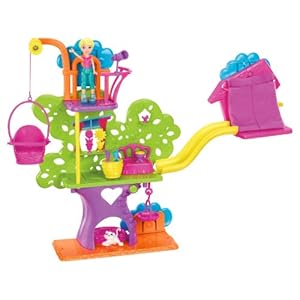 Polly Pocket Wall Party Tree House Playset