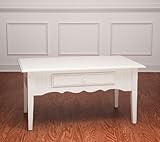 IMAGE OF White Nantucket Coffee Table