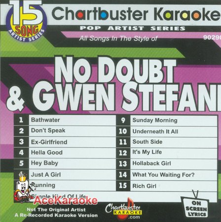 CD-Charts  Music : Chartbuster Karaoke: No Doubt