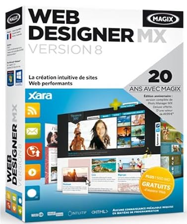Magix web designer MX