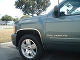 Stainless Steel Fender Trim For Chevrolet 1500/2500 Silverado 2007 New Body Style (Set of 4)