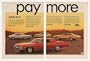 1968 Chevy Impala Nova Camaro Chevelle SS 396 2-Page Print Ad (21895)