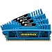 Corsair CMZ16GX3M4A1600C9B 16GB (4x4GB) 1600MHz CL9 DDR3 Vengeance Blu Memory Four Module Kit