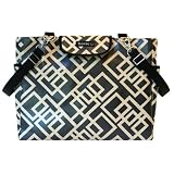 Black Geo Lexington Diaper Bag