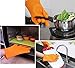 BBQ Gloves, Silicone Heat Resistant Gloves