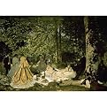 Monet The Picnic Canvas Giclee - 11.37x16"