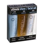 MEN-U - SET DE VOYAGE - Kit Rasage & Soins Visage, Idée Cadeau!