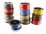 Electrical Wire Storehouse - 400-Feet Insulated Copper Wire for Shop, Home, Car or Boat