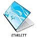 Netbook Skins Fits Acer, Asus, MSI, HP, Samsung - Starlet Blue