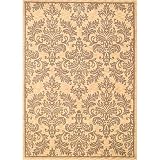 KAS Oriental Rugs. Inc. Legacy 2 x 3 Legacy Ivory/Sage Damask Urns Area Rug